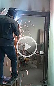 видео монтаж усиления проема