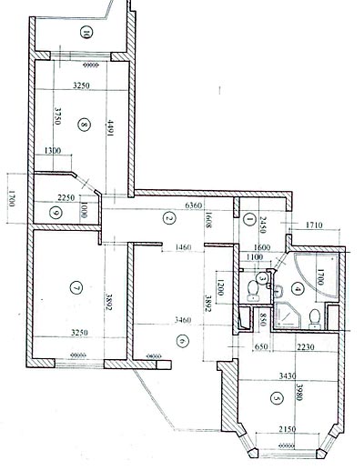 Дизайн п44т с размерами 3-х комнатная Дизайн п44т с размерами 3-х комнатная